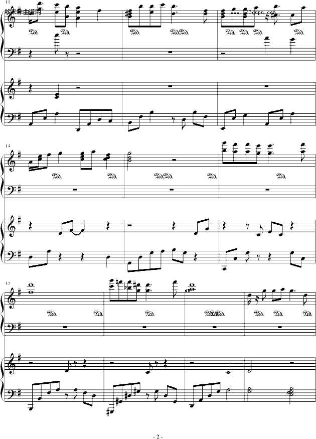 风船-辰漠汐钢琴曲谱（图2）