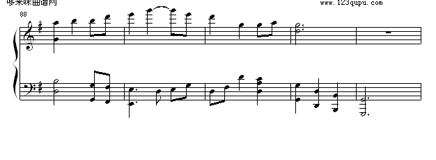 给你的歌-夜猫儿钢琴曲谱（图6）