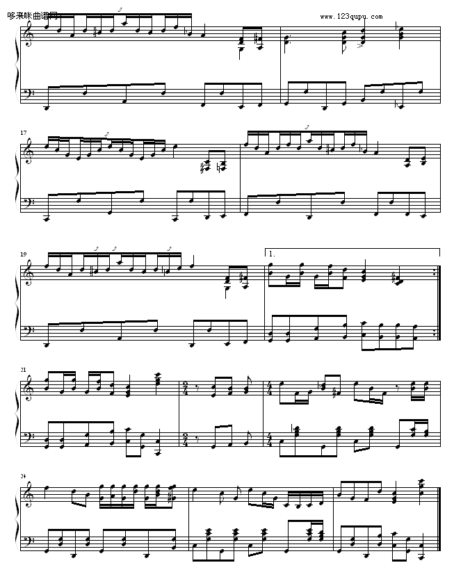 欢乐的布鲁斯-05895464钢琴曲谱（图2）