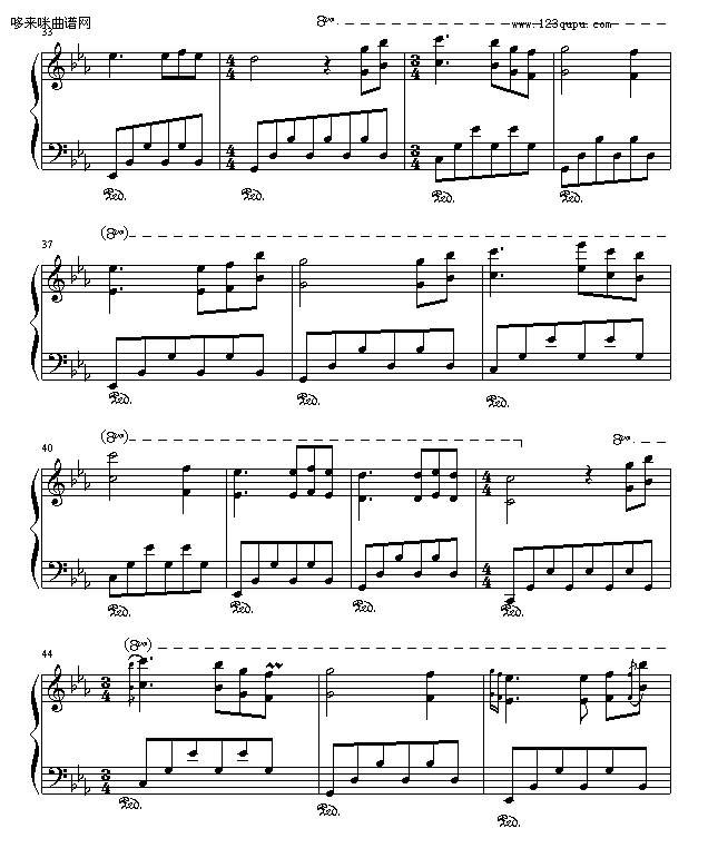 相视的一刻-京寒钢琴曲谱（图3）