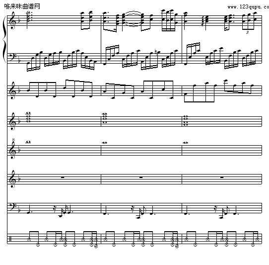 消逝的和弦（全谱）-OK贴钢琴曲谱（图11）