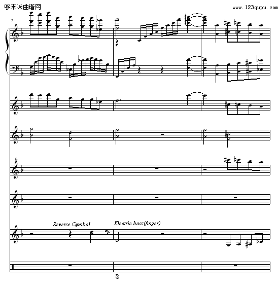 消逝的和弦（全谱）-OK贴钢琴曲谱（图3）