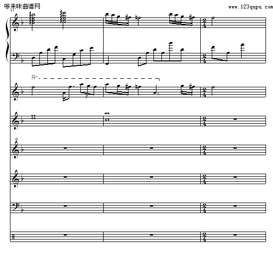 消逝的和弦（全谱）-OK贴钢琴曲谱（图15）