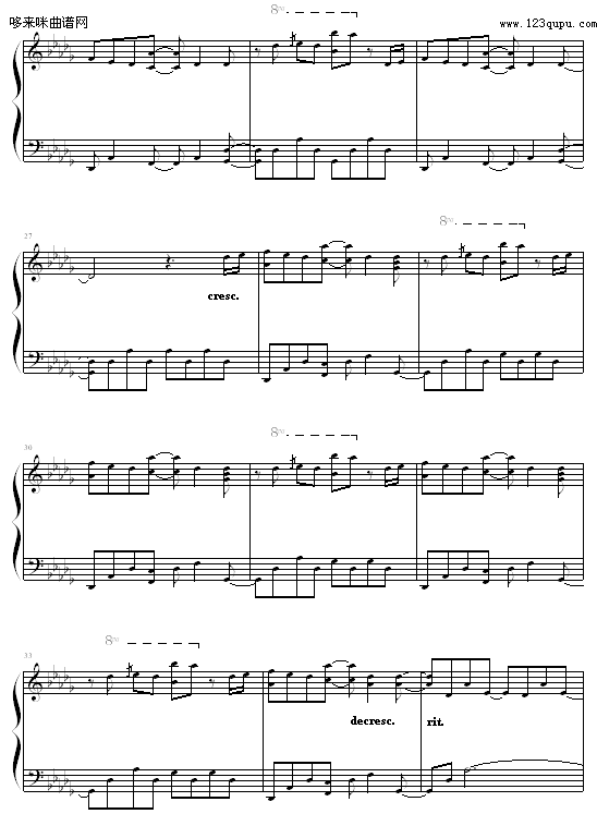 Maybe-Yiruma钢琴曲谱（图3）
