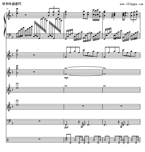 消逝的和弦（全谱）-OK贴钢琴曲谱（图10）