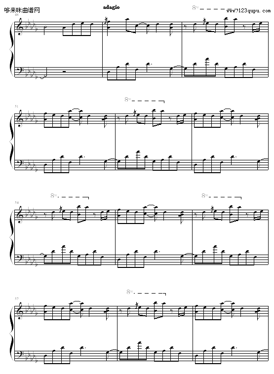 Maybe-Yiruma钢琴曲谱（图5）