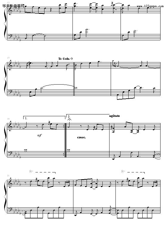 Maybe-Yiruma钢琴曲谱（图2）