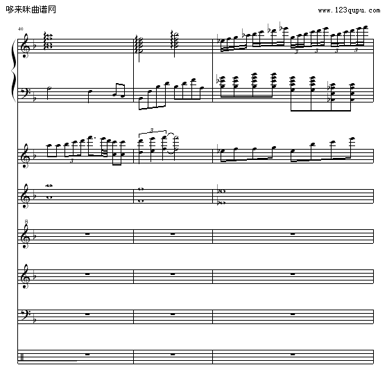 消逝的和弦（全谱）-OK贴钢琴曲谱（图14）