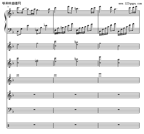 消逝的和弦（全谱）-OK贴钢琴曲谱（图6）