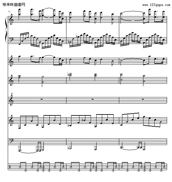 消逝的和弦（全谱）-OK贴钢琴曲谱（图20）