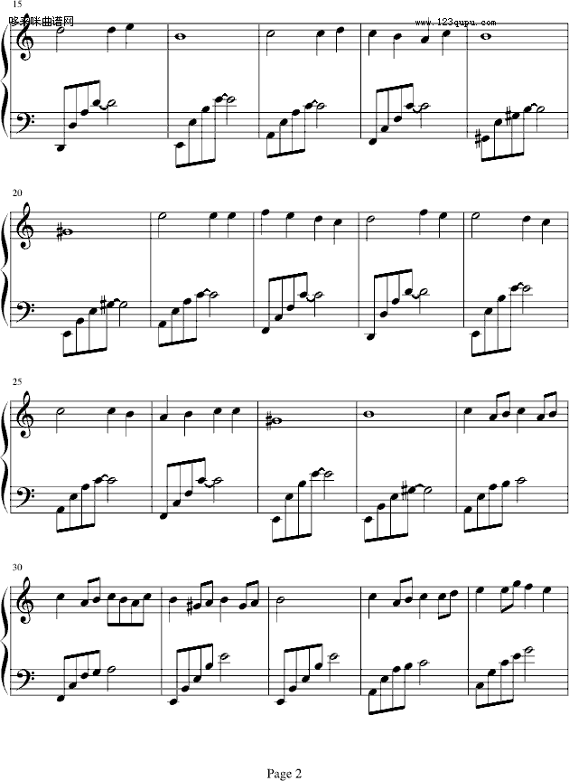 兵不厌诈-凤鸣钢琴曲谱（图2）