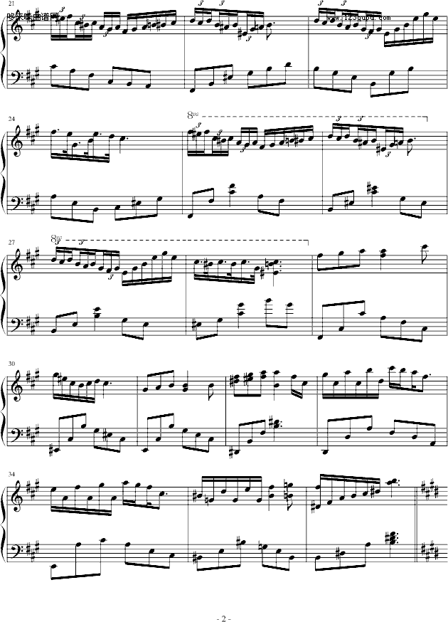 friends-windtsao钢琴曲谱（图2）