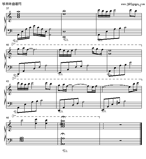 钢琴·恋人-王子军—艺钢琴曲谱（图4）