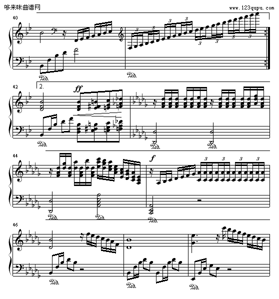 冬的迷茫-兰田日暖钢琴曲谱（图4）
