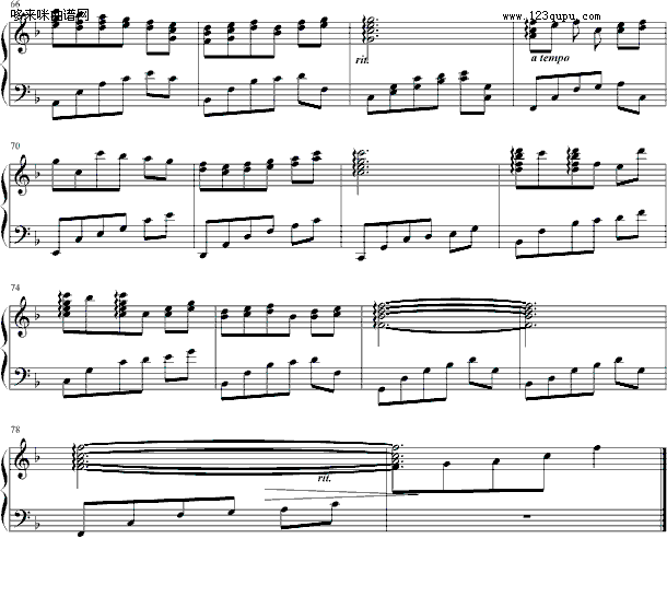 夏如童梦-完美-帅钢琴曲谱（图4）