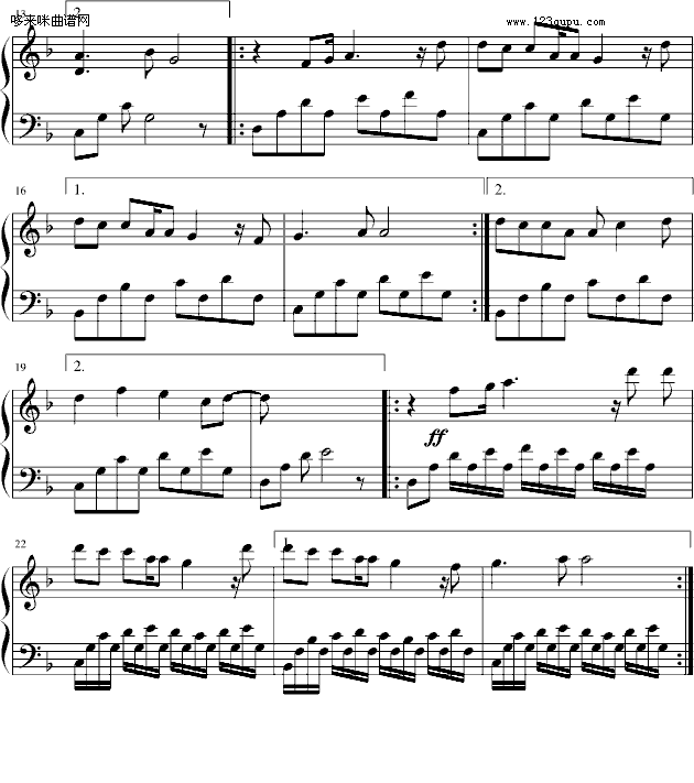 （完美版）无望-夜风川子钢琴曲谱（图2）
