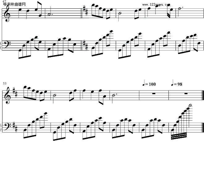 风信子-凤鸣钢琴曲谱（图3）
