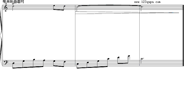 生日烛光-会弹一点钢琴钢琴曲谱（图3）