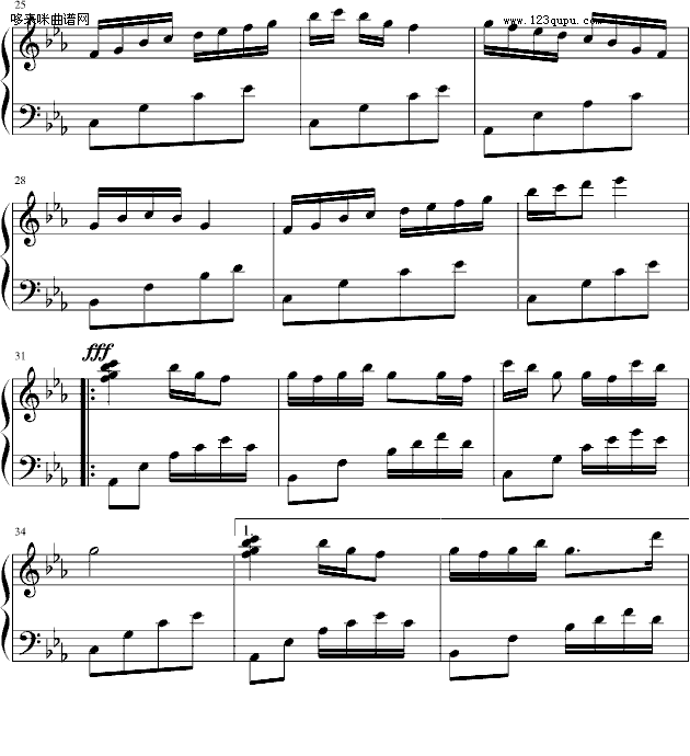 樱花之最-大头Grace钢琴曲谱（图3）