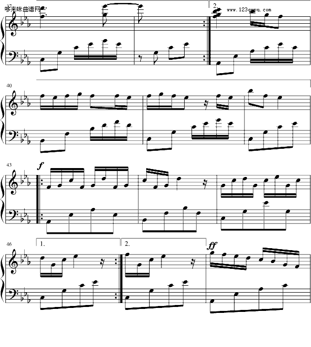 樱花之最-大头Grace钢琴曲谱（图4）