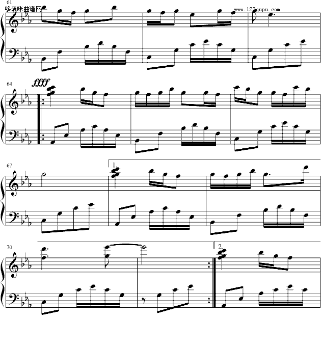 樱花之最-大头Grace钢琴曲谱（图6）