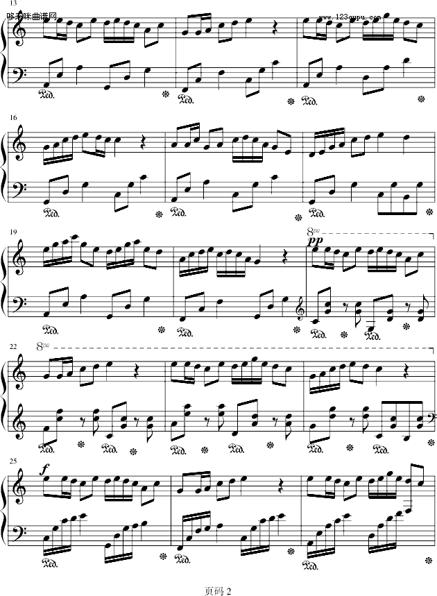 春茶引蝶-emmaxcy钢琴曲谱（图2）