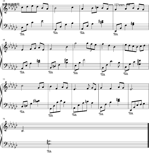 离愁-windtsao钢琴曲谱（图3）