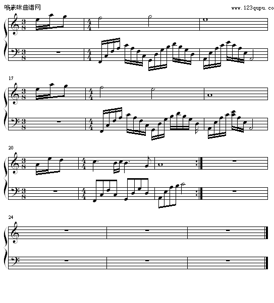 怜曲-6213708钢琴曲谱（图2）