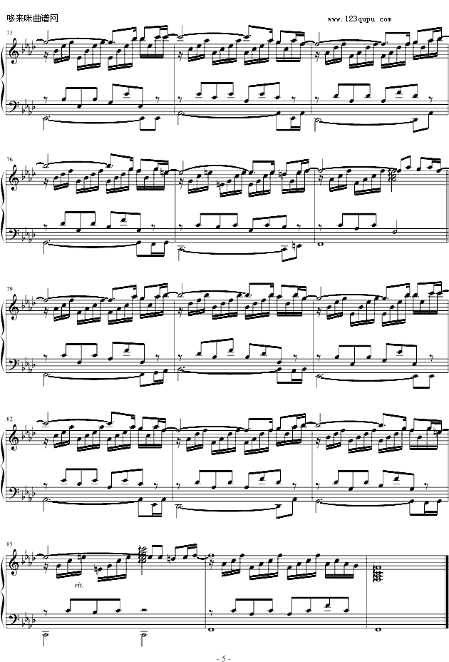 Magic Boulevard-Francois Feldman钢琴曲谱（图5）