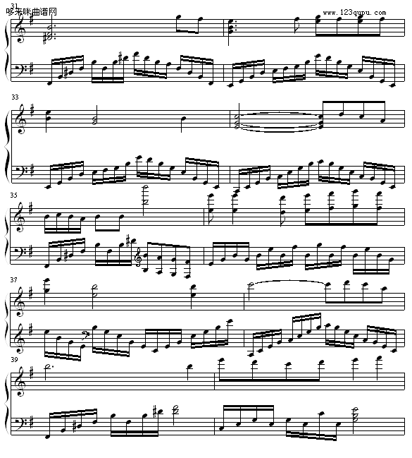 生命的秘密-夜猫儿钢琴曲谱（图4）