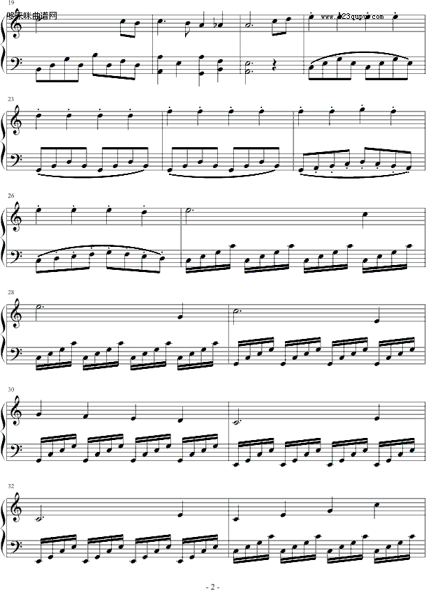 伤感-龙斯明钢琴曲谱（图2）