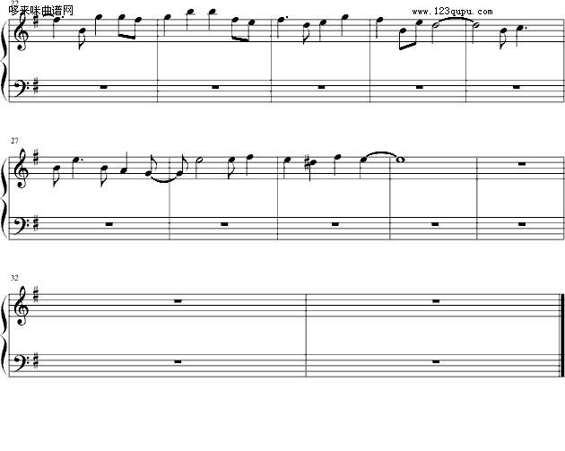 泡沫-星光閃爍钢琴曲谱（图2）