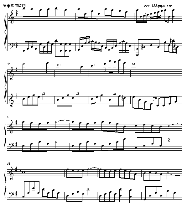 生命的秘密-夜猫儿钢琴曲谱（图5）