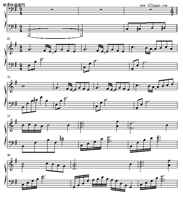 生命的秘密-夜猫儿钢琴曲谱（图2）