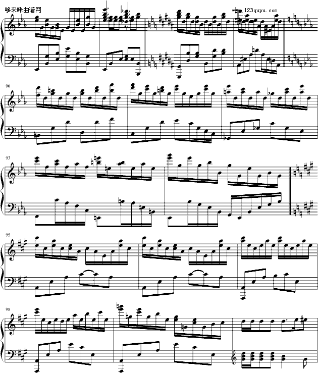 小奏鸣曲(第一章)-乐侠钢琴曲谱（图6）
