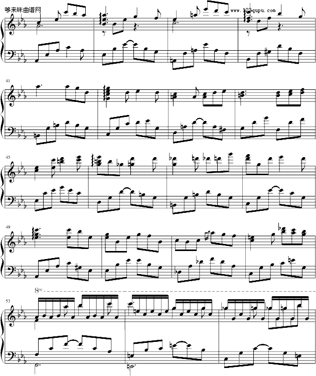 小奏鸣曲(第一章)-乐侠钢琴曲谱（图3）