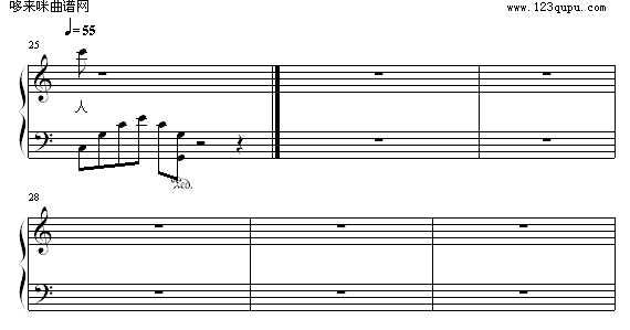 水女人-维维钢琴曲谱（图3）