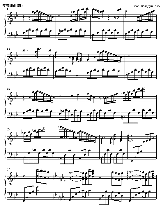初恋-久石让钢琴曲谱（图3）