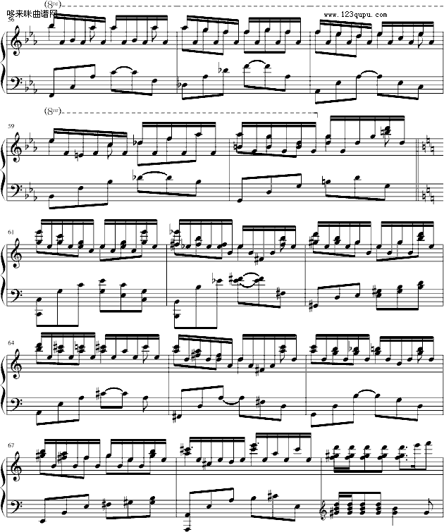 小奏鸣曲(第一章)-乐侠钢琴曲谱（图4）