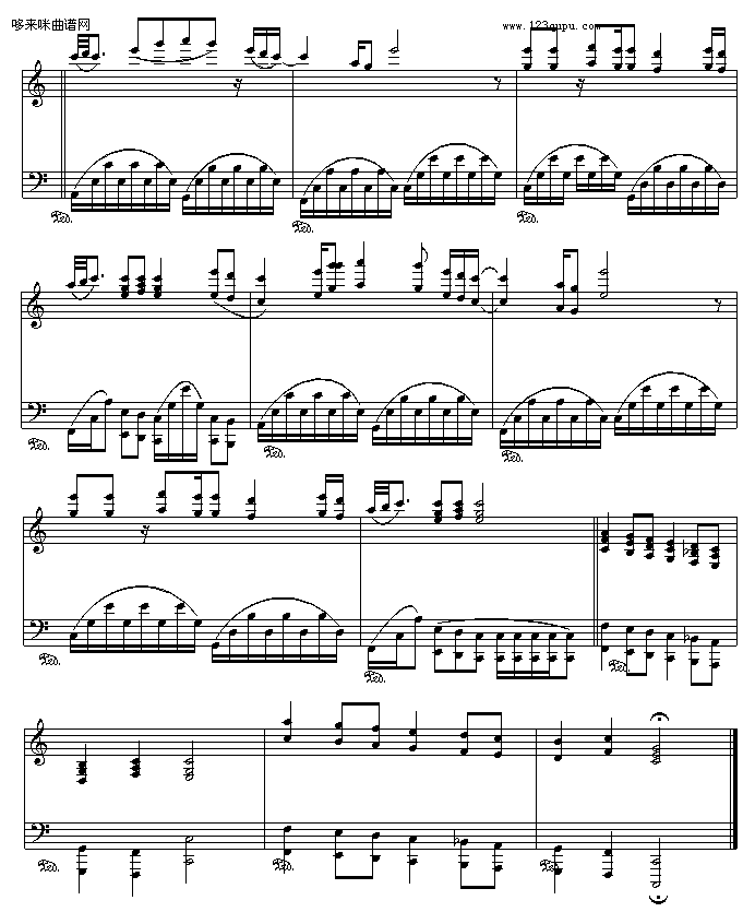 Let it be-欧美日韩钢琴曲谱（图4）