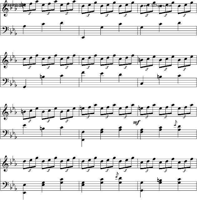 12-6(被遺忘的圓舞曲)-Ariosto钢琴曲谱（图10）