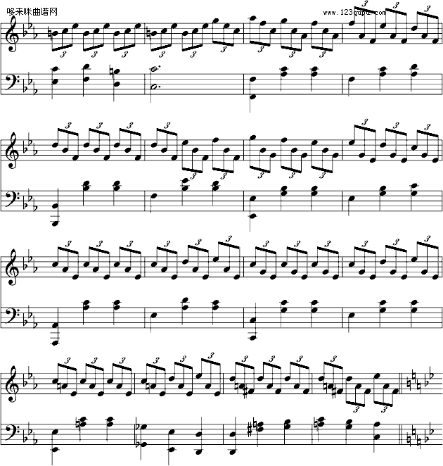 12-6(被遺忘的圓舞曲)-Ariosto钢琴曲谱（图3）