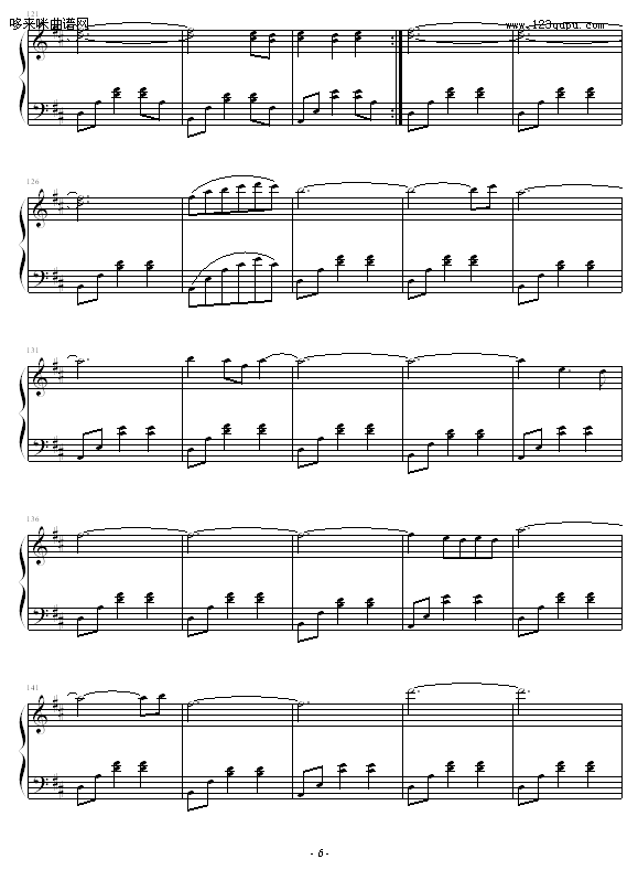 Reflections of Passion-雅尼钢琴曲谱（图6）