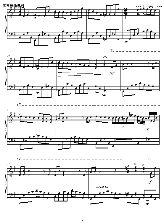 I 我-（完整版）-Yiruma钢琴曲谱（图2）