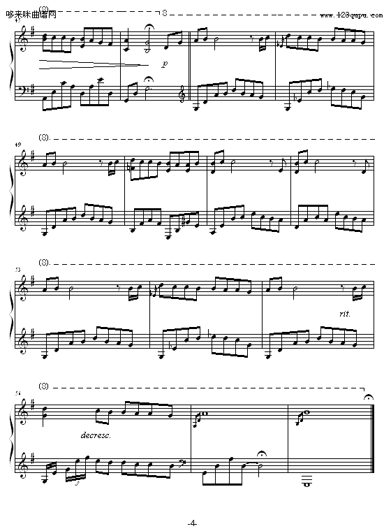 I 我-（完整版）-Yiruma钢琴曲谱（图4）
