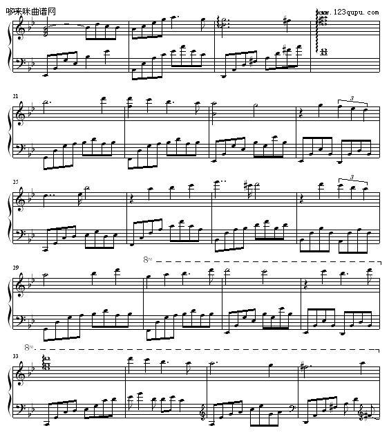 雨的秘密 - Misty Rain-Rain钢琴曲谱（图2）