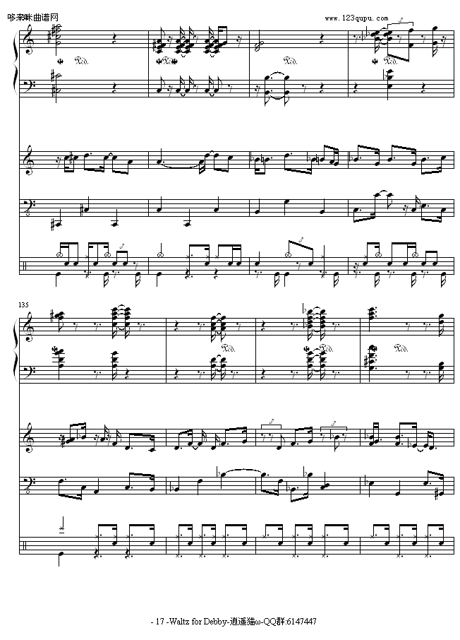 Waltz for Debby-Bill evans钢琴曲谱（图17）