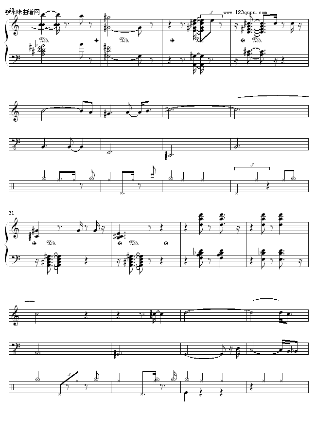 Waltz for Debby-Bill evans钢琴曲谱（图4）
