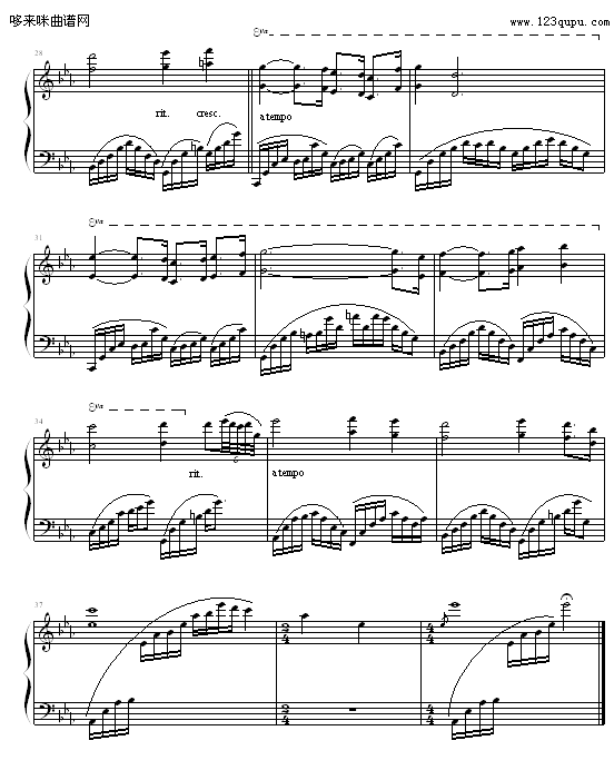 ONE MANS DREAM-雅尼钢琴曲谱（图3）