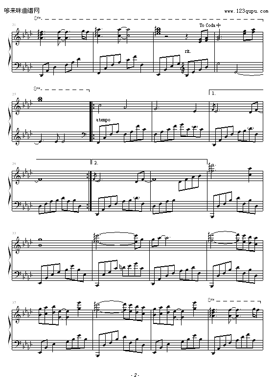 SO LONG MY FRIEND-雅尼钢琴曲谱（图2）